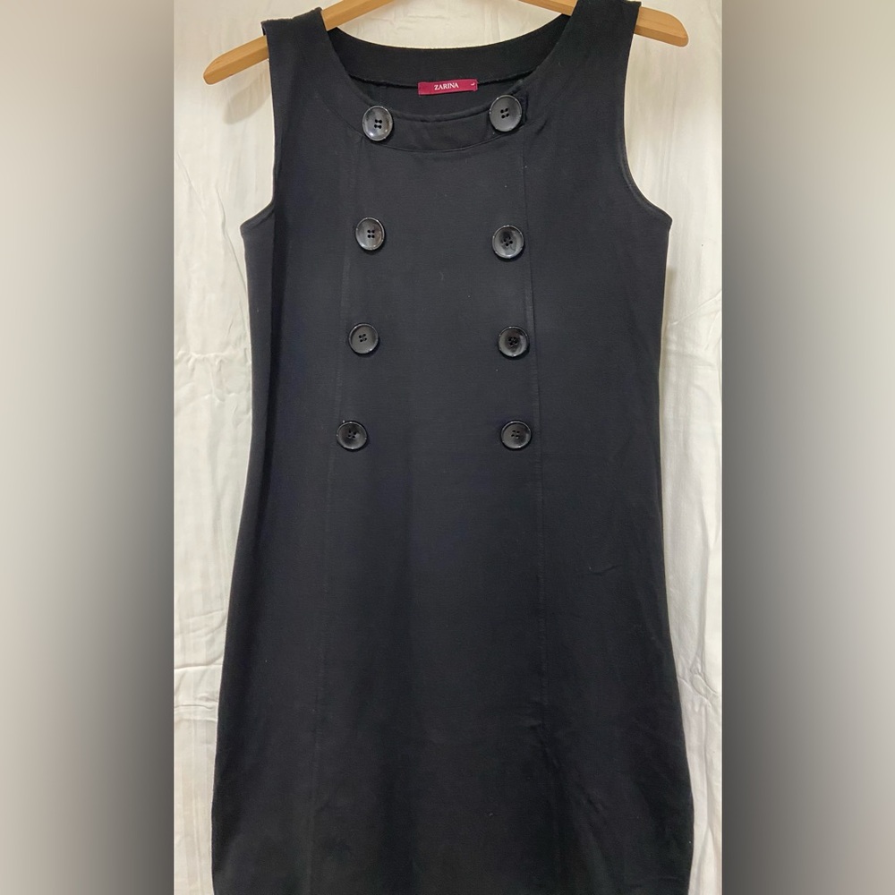 Zarina Women's Black Sleeveless Dress Size L (perfect for size M)